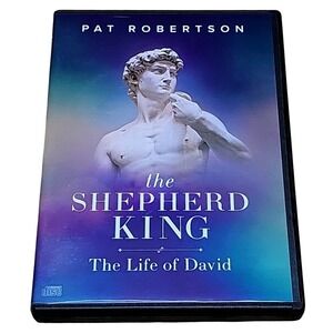 Pat Robertson The Shepherd King Life Of David 4 CD‎ Audio Book Set Christian New